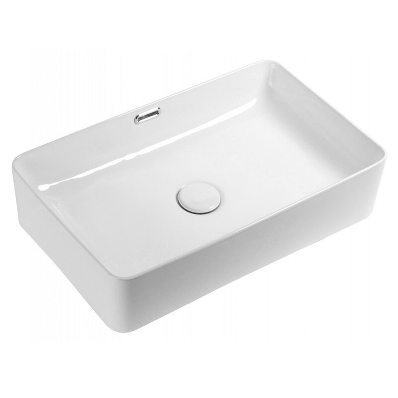 Изображение товара Раковина Allen Brau Fantasy 55 х 35 см, накладная, белая, керамика