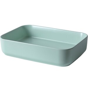 Изображение товара Раковина Allen Brau Fantasy 4.11021.MT Quad 50 х 36 см, накладная, керамика, цвет мятный