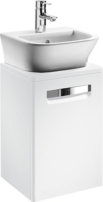 Изображение товара Тумба с раковиной Roca The Gap 45 Z.RU93.0.288.0/7.3274.7.700.0, цвет белый глянец