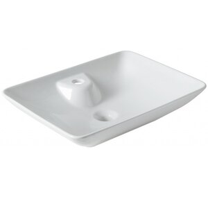 Изображение товара Раковина Allen Brau Fantasy 4.11015.20 Y 52.5 х 39.5 см, накладная, керамика, белая