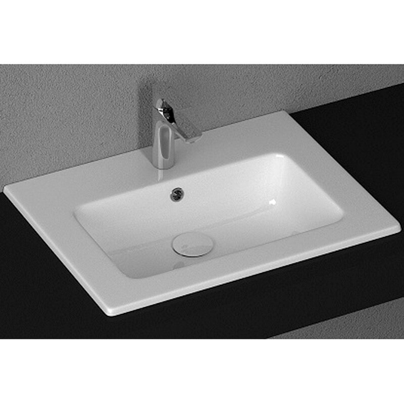 Изображение товара Раковина Allen Brau Fantasy 4.11023.20 Flat 60 см из керамики белая