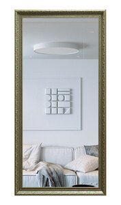 Изображение товара Зеркало Континент Верона 60 x 120 см золото переделка для ванной комнаты