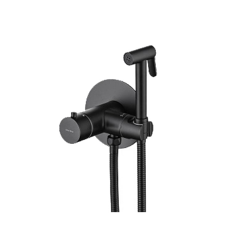 Изображение товара Гигиенический душ Allen Brau Thermo Rund с термостатом черный матовый Германия