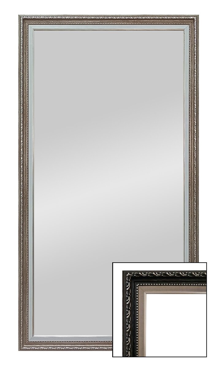 Изображение товара Зеркало Континент Монако 60x110 см графит для ванной комнаты