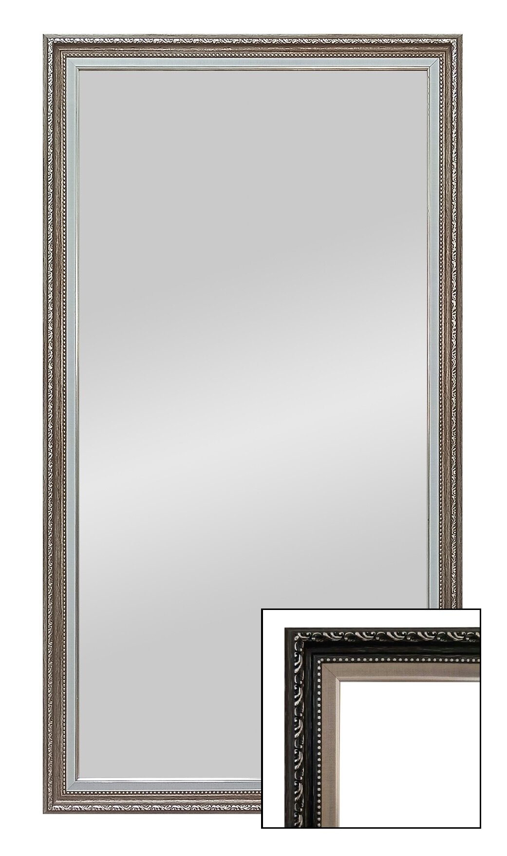 Изображение товара Зеркало Континент Монако 60x110 графит Изображение товара Зеркало Континент Монако 60x110 графит