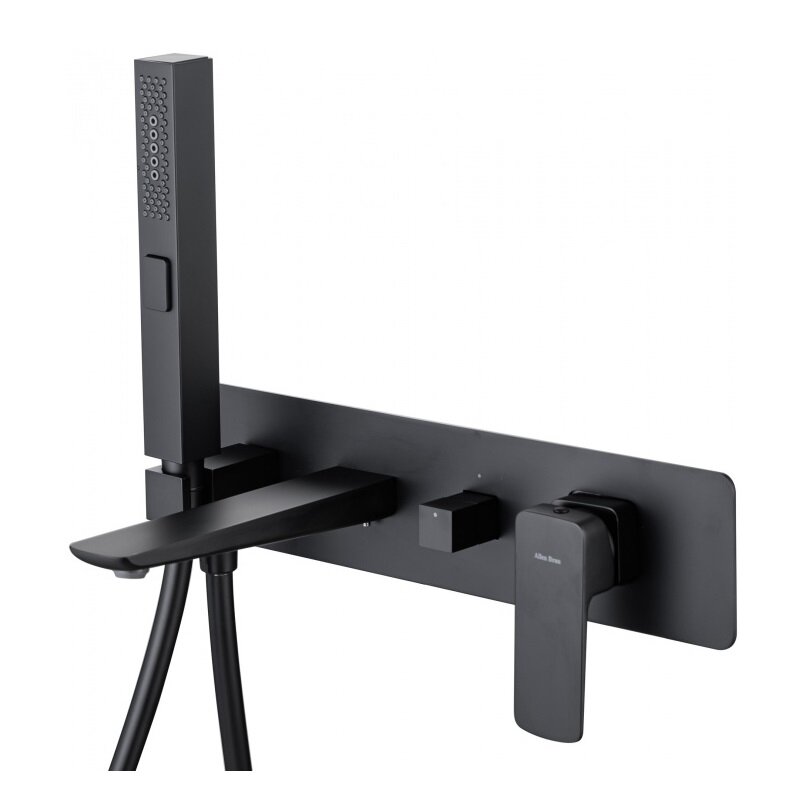 Изображение товара Смеситель для ванны и душа Allen Brau Infinity 5.21007-31 черный матовый