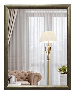 Изображение товара Зеркало Континент Лазурь Б225 40x50 см, золото, подвесное