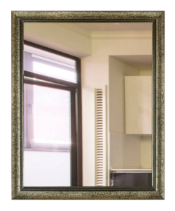 Изображение товара Зеркало Континент Паула 60x74 см серебро, подвесное, Россия