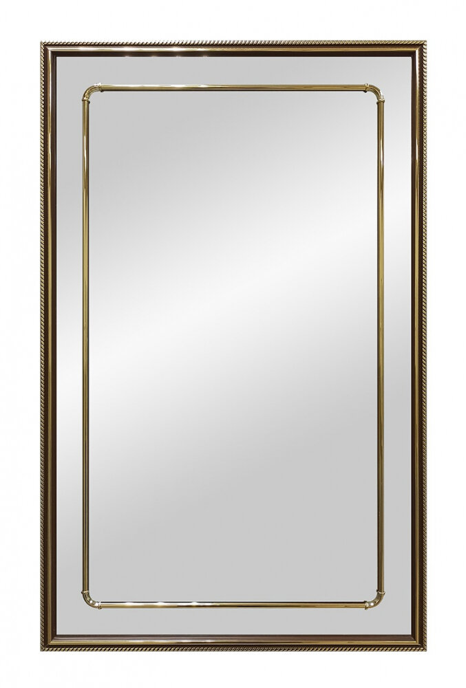 Изображение товара Зеркало Континент Легранд 50x80 см золото для ванной комнаты