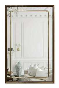 Изображение товара Зеркало Континент Легранд 53.5 x 68 см золото для ванной комнаты