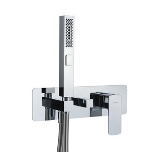 Изображение товара Смеситель Allen Brau Infinity 5.21011-00 для душа, с лейкой, с дополнительным выходом, хром