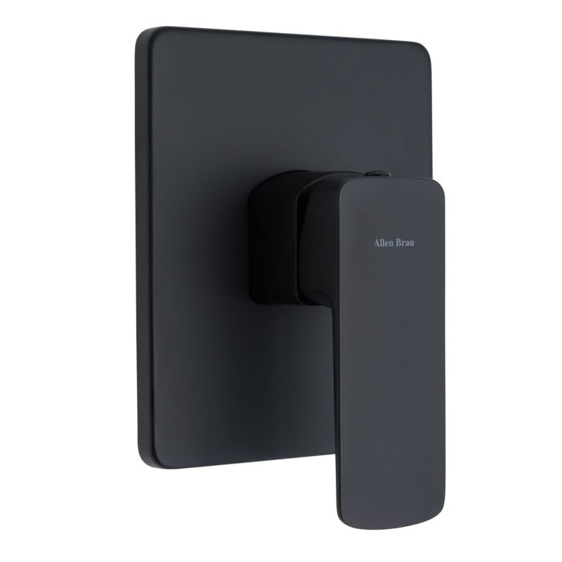 Изображение товара Смеситель для душа Allen Brau Infinity 5.21015-31 черный матовый с внутренней установкой