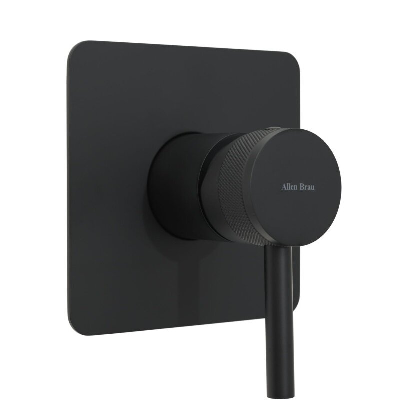 Изображение товара Смеситель для душа Allen Brau Priority 5.31012-31 с черным матовым покрытием