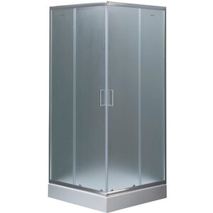 Изображение товара Душевой уголок Aquanet SE-800S 80х80 см квадратный с прозрачным стеклом и хром профилем