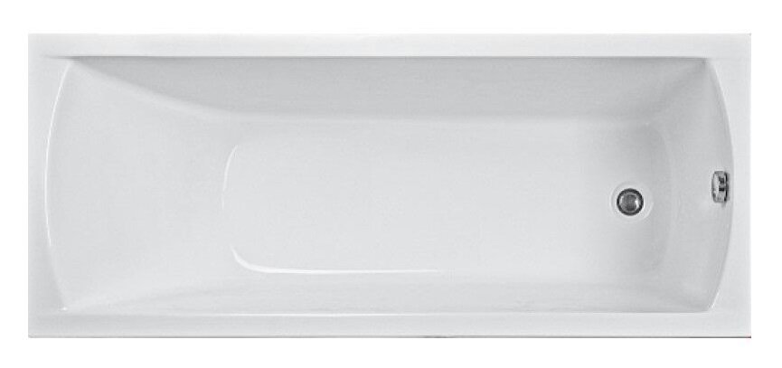 Изображение товара Ванна акриловая Vayer Milana Гл000025934, 190 х 80 см, белый