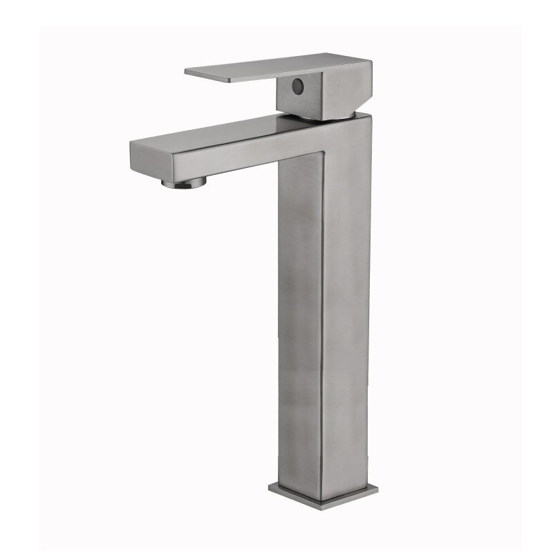 Изображение товара Смеситель для раковины Haiba нержавеющая сталь HB11803-2 с однорычажным управлением