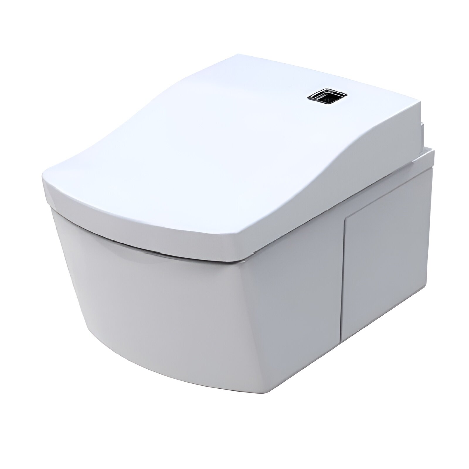 Изображение товара Электронный подвесной безободковый унитаз-биде Toto Neorest EW CW994P#NW1 CeFiONtect с пультом ДУ, крышка микролифт TCF994RWG#NW1, белый