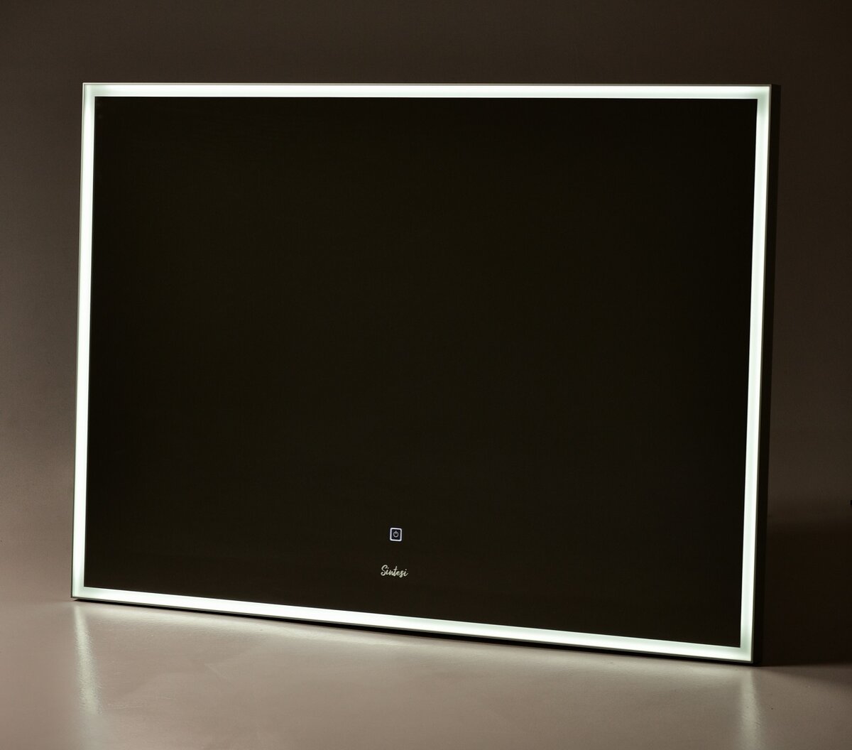 Изображение товара Зеркало Sintesi Armadio Cromo 80x60 см с LED подсветкой хром Россия