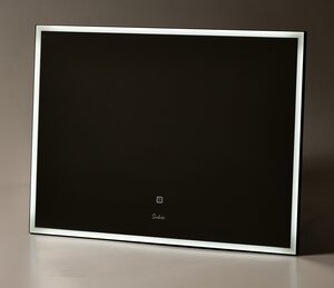 Изображение товара Зеркало Sintesi Armadio Black 100 x 70 см, с Led подсветкой, черный, SIN-SPEC-ARMADIO-black-100