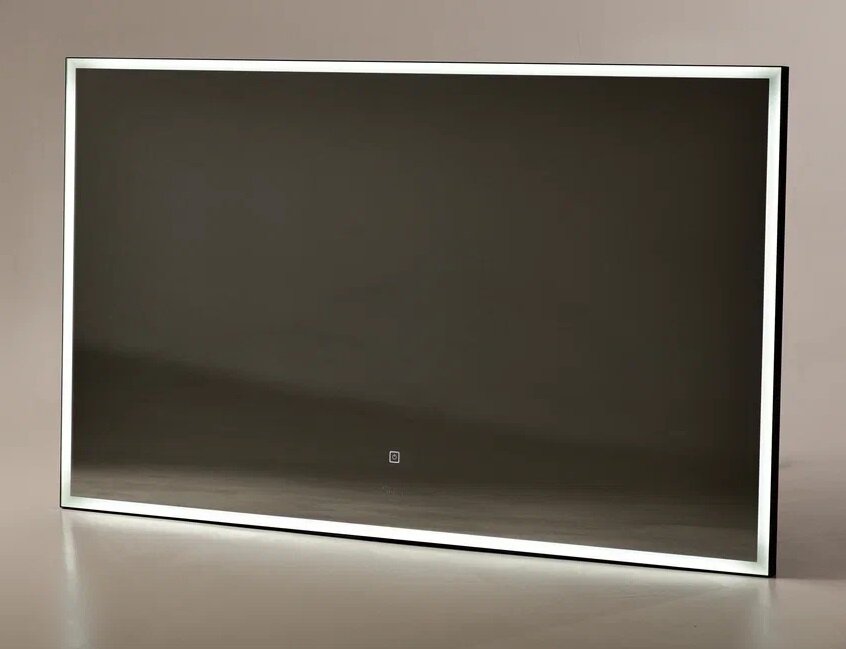 Изображение товара Зеркало Sintesi Armadio Black 120 x 70 см, с Led подсветкой, черный, SIN-SPEC-ARMADIO-black-120