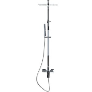 Изображение товара Душевая система Allen Brau Infinity 5.21012-00, верхний и ручной душ, хром (выставочный образец, отсутствует упаковка)