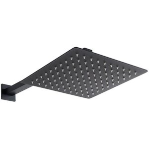 Изображение товара Верхний душ Allen Brau Infinity 5.21019-31, Slim квадратный, 25 х 25 см, черный матовый
