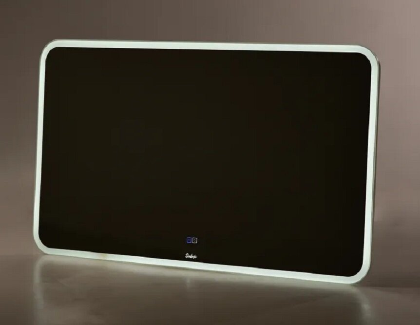 Изображение товара Зеркало Sintesi Jano 120x80 см с LED подсветкой и подогревом, белое