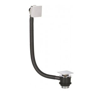 Изображение товара Слив-перелив для ванн Allen Brau Infinity Square, 5.21028-00 клик-клак, хром