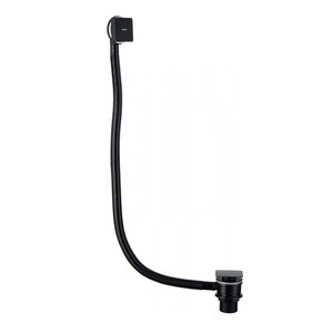 Изображение товара Слив-перелив для ванн Allen Brau Infinity Square с автоматическим механизмом 85 см черный матовый