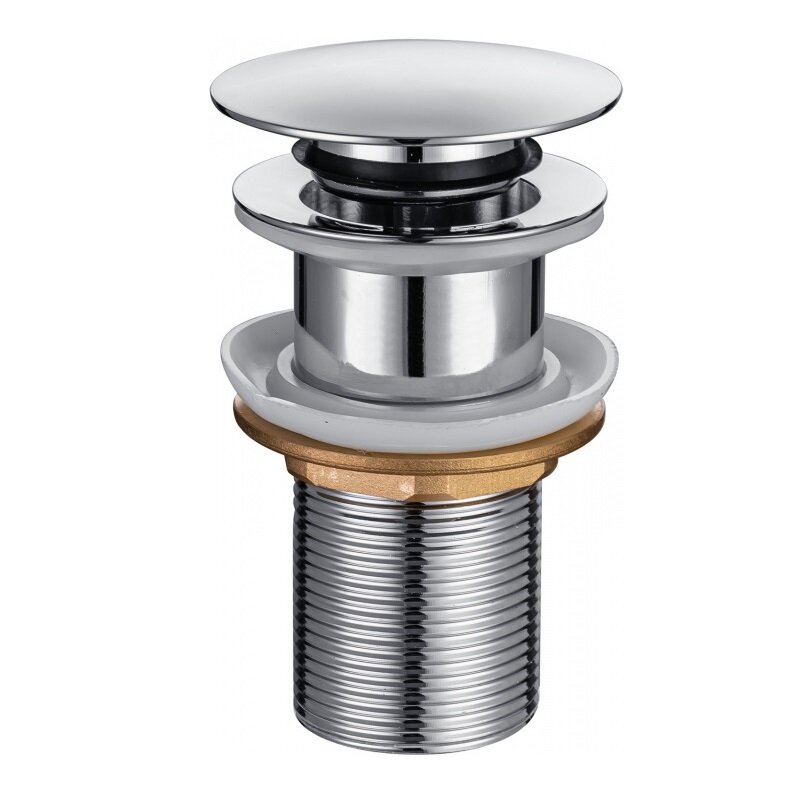 Изображение товара Донный клапан Allen Brau Priority Round Click-clack 1 1/4 без перелива хром Германия