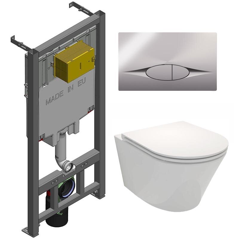 Изображение товара Подвесной безободковый унитаз Jacob Delafon Rodin+ EDY102-00 с крышкой микролифт