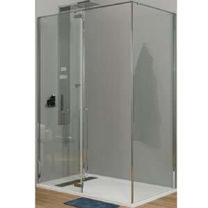 Изображение товара Душевой уголок Allen Brau Fantasy 160x90 см с распашными дверями и хром профилем