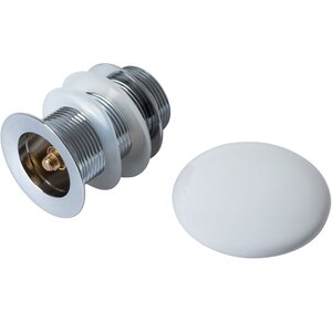 Изображение товара Донный клапан Allen Brau Priority Click-clack 1 1/4 без перелива белый матовый