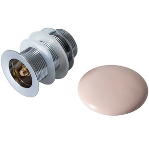 Изображение товара Донный клапан Allen Brau Priority Click-clack 1 1/4 без перелива, розовый, 5.11001.SM