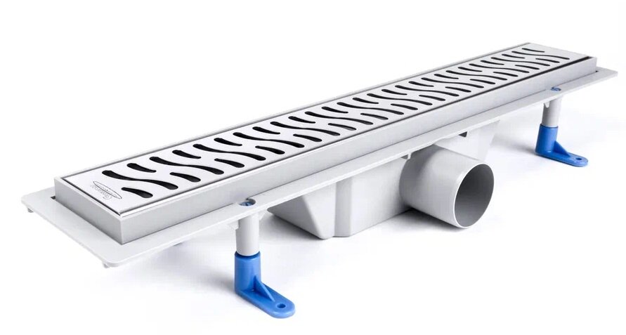 Изображение товара Водоотводящий желоб Styron 50 см для перфорированной решетки в пол
