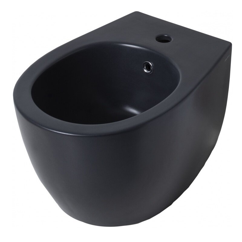 Изображение товара Подвесное биде Allen Brau Fantasy 4.11006.31 черное, 36.3х51 см, 25 лет гарантии