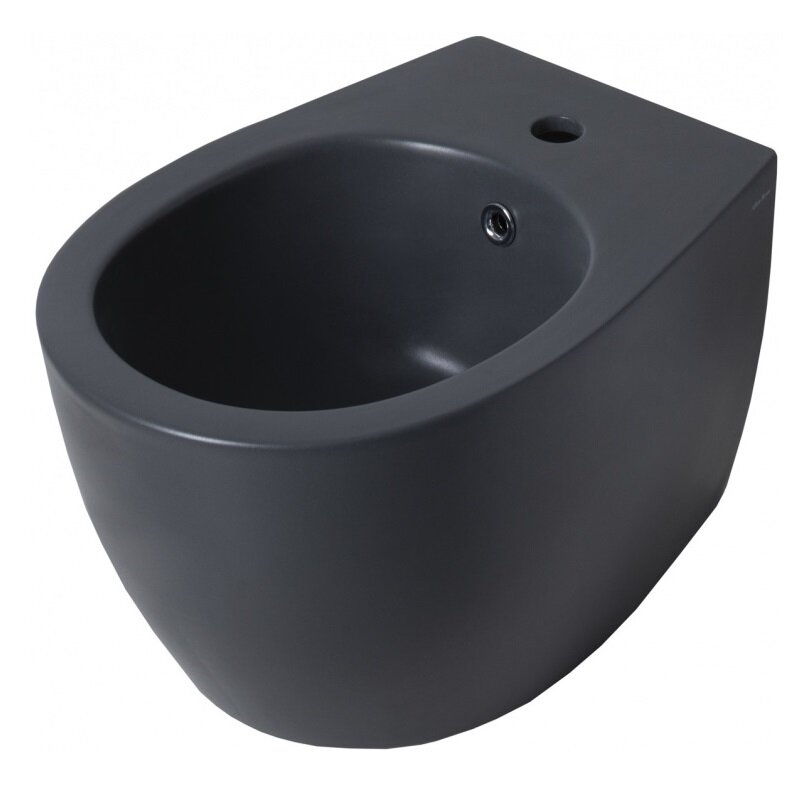 Изображение товара Подвесное биде Allen Brau Fantasy антрацит 36.3×51 см с гарантией 25 лет