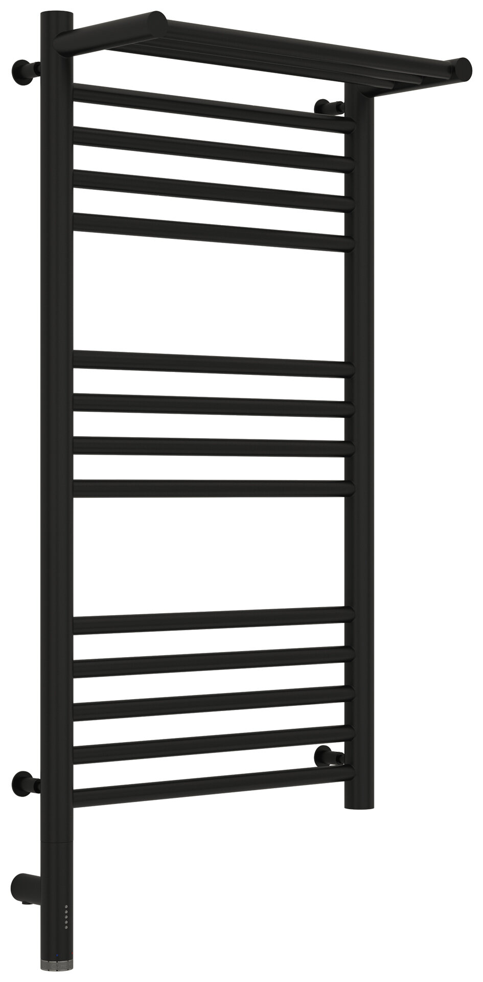 Изображение товара Электрический полотенцесушитель Сунержа Богема 3.0 800x400 с полкой черный