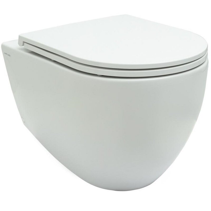 Изображение товара Подвесной безободковый унитаз Allen Brau Reality 4.32006.20 в белом глянце