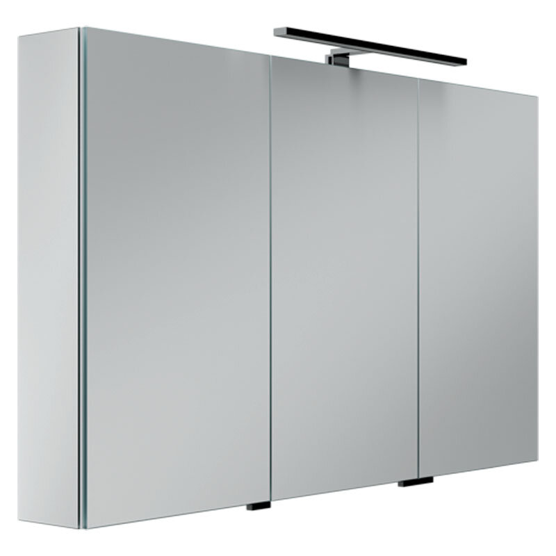 Изображение товара Зеркальный шкаф Sancos Hilton Z1200 120 с подсветкой для ванной комнаты