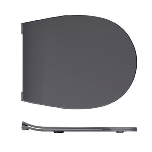 Изображение товара Крышка-сиденье Allen Brau Reality 4.32007.AN Smartfix для унитаза, микролифт, серый антрацит