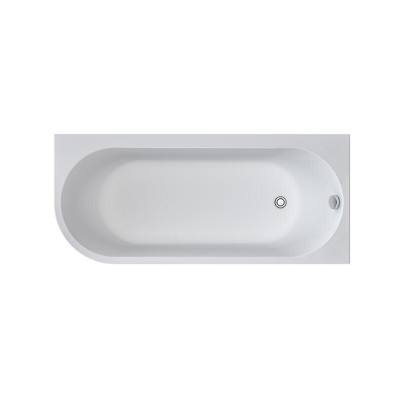 Изображение товара Акриловая ванна Marka One Alisa MG 170х75 см угловая асимметричная