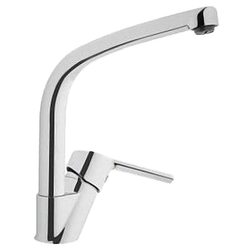 Изображение товара Смеситель Vitra Axe S для кухни хром однорычажный с вращением излива Изображение товара Смеситель Vitra Axe S для кухни хром однорычажный с вращением излива