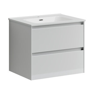 Изображение товара Тумба под раковину Sancos Cento CN60W 60, подвесная, белый глянец