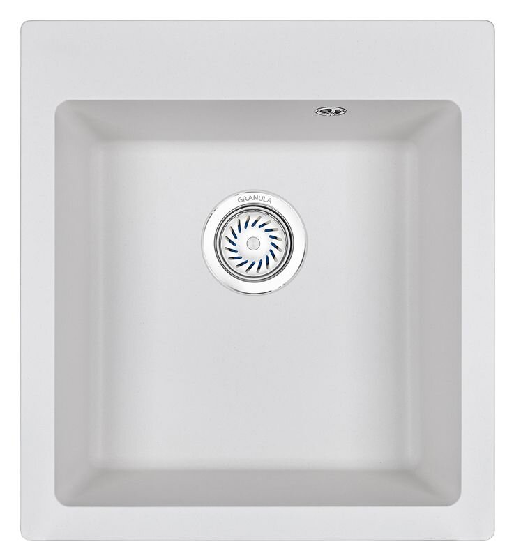 Изображение товара Кухонная мойка Granula GR-4651 арктик из нержавеющей стали 46.5 см