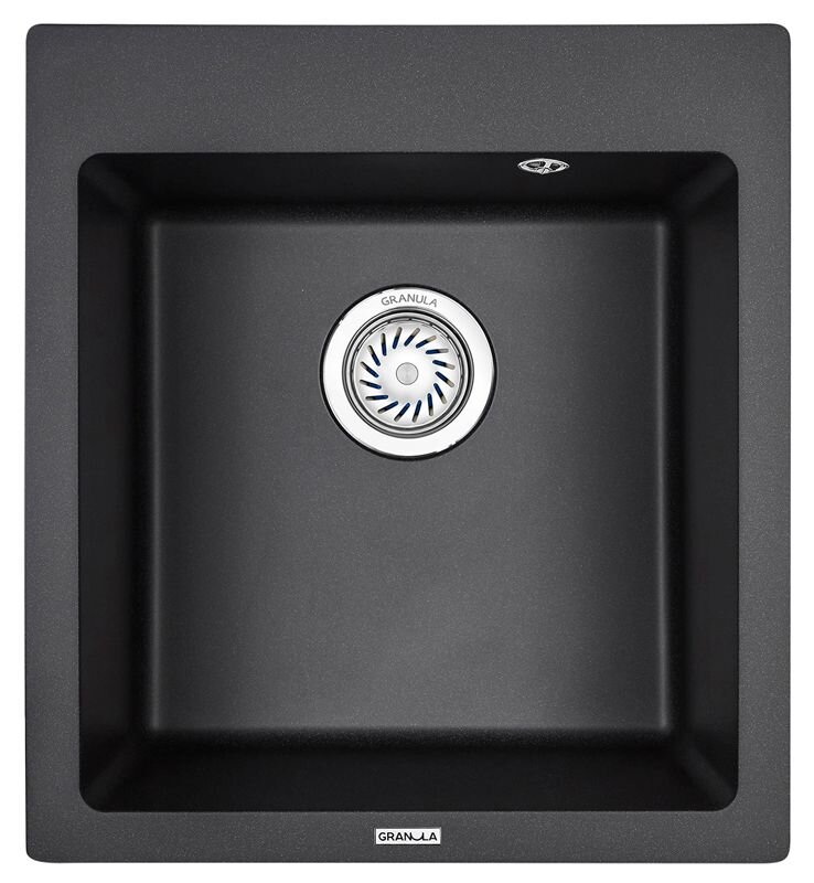 Изображение товара Кухонная мойка Granula GR-4651 4651bl черная с вместительной чашей