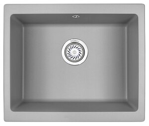 Изображение товара Кухонная мойка Granula GR-5551 5551al алюминиевая установка в кухонный шкаф