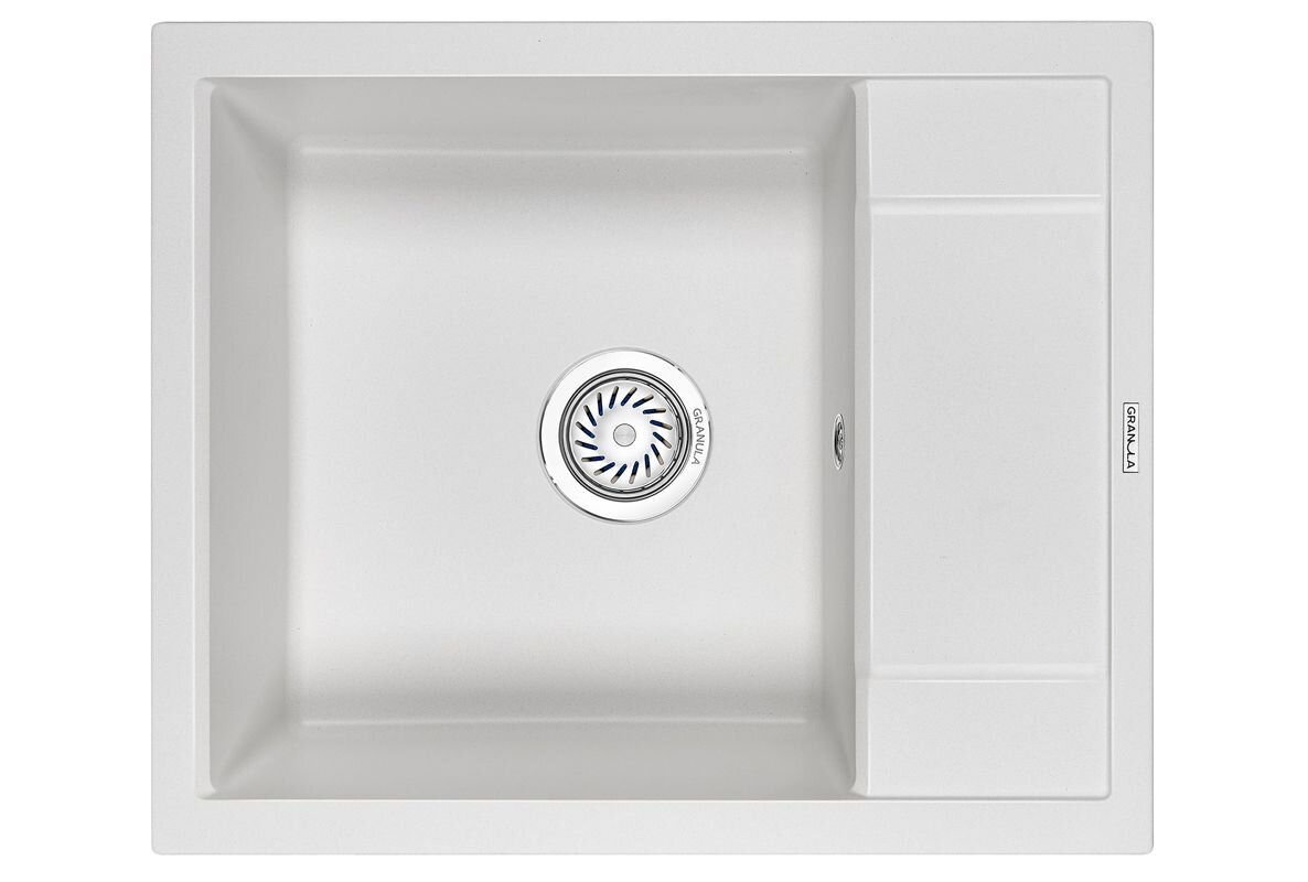 Изображение товара Кухонная мойка Granula GR-6002, арктик, 6002wh