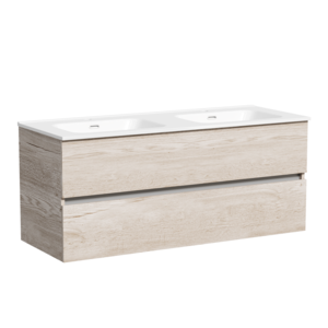Изображение товара Тумба под раковину Sancos Urban 120, подвесная, дуб галифакс натуральный, UR120-2EG