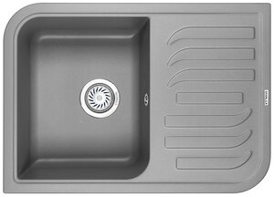 Изображение товара Кухонная мойка Granula GR-7001 7001al, алюминиум